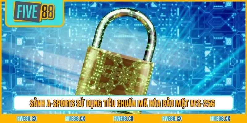 Sảnh A-Sports sử dụng tiêu chuẩn mã hóa bảo mật AES-256