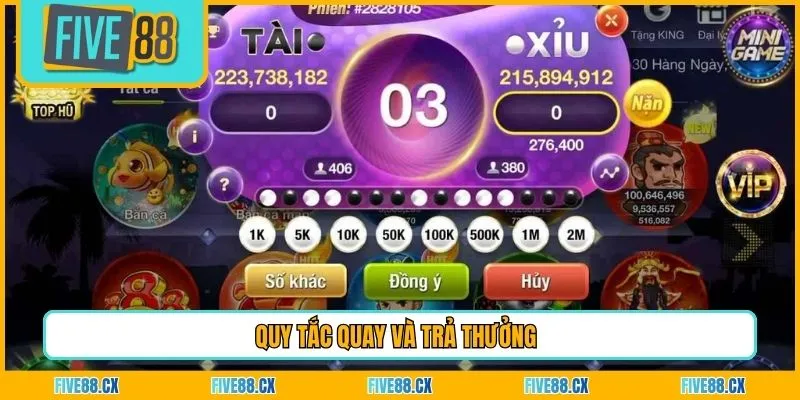 Quy tắc quay và trả thưởng